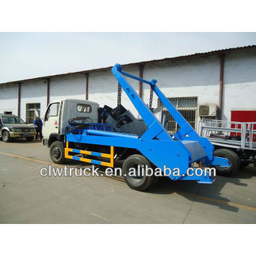 Dongfeng mini camión de basura con tolva de basura